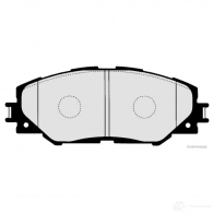 Тормозные колодки, комплект HERTH+BUSS D50 9XOF 4029416215538 j3602124 627559 - Изображение 2