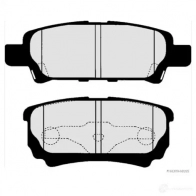 Тормозные колодки, комплект HERTH+BUSS j3615014 MCF5 C2 4029416176440 627837 - Изображение 2