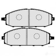 Тормозные колодки, комплект HERTH+BUSS 627483 j3601070 4029416056827 SU4F7Z R - Изображение 2