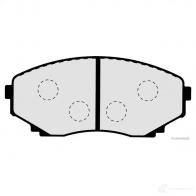 Тормозные колодки, комплект HERTH+BUSS 0Y 1QNJ 627581 4029416057633 j3603046 - Изображение 2