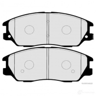 Тормозные колодки, комплект HERTH+BUSS 627398 4029416201074 XYUL TM j3600328 - Изображение 2