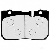 Тормозные колодки, комплект HERTH+BUSS 2X75 Z9W j3602103 4029416144104 627544 - Изображение 2