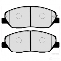 Тормозные колодки, комплект HERTH+BUSS 627427 j3600549 F42 WB 4029416220327 - Изображение 2