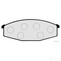Тормозные колодки, комплект HERTH+BUSS 627462 GM0CKL j3601034 2086 3 - Изображение 2