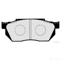 Тормозные колодки, комплект HERTH+BUSS Y VMWHB 627607 j3604014 4029416057701 - Изображение 2