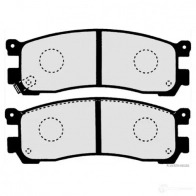 Тормозные колодки, комплект HERTH+BUSS j3613013 4029416059194 627809 XFJ VE