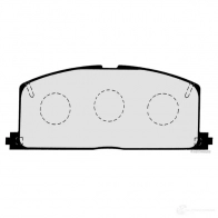 Тормозные колодки, комплект HERTH+BUSS j3602062 208 70 627524 S5RDBP - Изображение 2