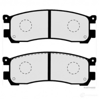 Тормозные колодки, комплект HERTH+BUSS E PKF0 4029416059163 627806 j3613010 - Изображение 2