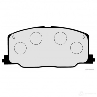 Тормозные колодки, комплект HERTH+BUSS 74YRM48 j3602037 627511 21 372 - Изображение 2