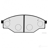 Тормозные колодки, комплект HERTH+BUSS 627513 2 1158 21468 j3602047 - Изображение 2