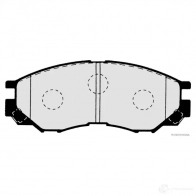 Тормозные колодки, комплект HERTH+BUSS H17IMP L 627638 4029416058159 j3605035 - Изображение 2
