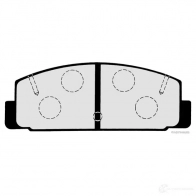 Тормозные колодки, комплект HERTH+BUSS 43Q HK j3613002 4029416059118 627801 - Изображение 4