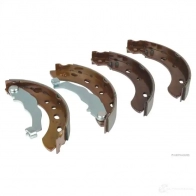 Барабанные тормозные колодки, комплект HERTH+BUSS j3501057 L9DUN W Nissan 4029416202736