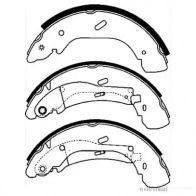 Барабанные тормозные колодки, комплект HERTH+BUSS 4029416188153 5 IH8X 627090 j3501052 - Изображение 2