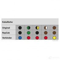Разъем проводки задней двери HERTH+BUSS 51277029 Rep Cab 822492 O9628KG - Изображение 2
