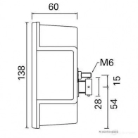 Комбинированный фонарь заднего освещения HERTH+BUSS Multipoint III 83830051 VGAUUX 826069 - Изображение 3