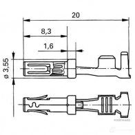 Контактная втулка HERTH+BUSS 4026736015695 1W TY1 50253280 819949 - Изображение 1