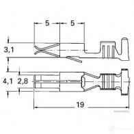 Обжимной коннектор HERTH+BUSS 4026736010584 FF D2P 819589 50251813 - Изображение 2