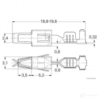 Обжимной коннектор HERTH+BUSS 50251899 2CI0X4 819652 J PT - Изображение 2