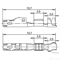 Обжимной коннектор HERTH+BUSS 50253411088 4026736386559 K5N UT 820057 - Изображение 2