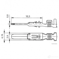 Обжимной коннектор HERTH+BUSS 4026736015381 V4Q5 J2P 50253255 819911 - Изображение 2