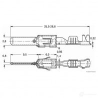 Обжимной коннектор HERTH+BUSS MCP 2,8 JPT 820000 50253318 - Изображение 2