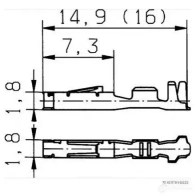 Обжимной коннектор HERTH+BUSS 50253432 820071 9OYY VZ 4026736147105 - Изображение 2