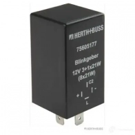 Реле поворотников, поворотов HERTH+BUSS ZF KB0H 4026736373412 75605177 824639 - Изображение 2