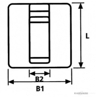 Удерживающий зажим HERTH+BUSS FOV K5EB 820273 4026736017835 50265726