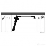 Высоковольтные провода зажигания, комплект HERTH+BUSS 4029416109479 TNYZ X j5384018 1423246348 - Изображение 2