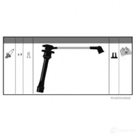 Высоковольтные провода зажигания, комплект HERTH+BUSS 4029416089245 J IXCB 635466 j5380503 - Изображение 2