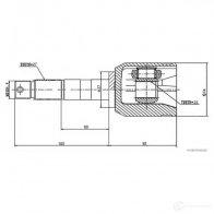 Шрус приводного вала, комплект HERTH+BUSS 4029416041793 j2827009 623911 B0JCP T - Изображение 2