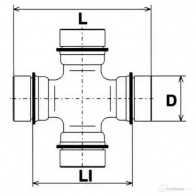 Крестовина кардана HERTH+BUSS 7 3SR0A5 4029416170332 J2928003 1423246204 - Изображение 2
