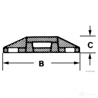 Монтажное база кабельной стяжки HERTH+BUSS 820268 4026736017804 G9MC RV 50265716 - Изображение 3