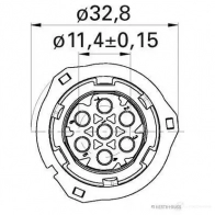 Корпус заглушки HERTH+BUSS RK 1,5 821006 NJ8P0 50290628 - Изображение 2