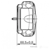 Задний фонарь HERTH+BUSS HZ6JF LC 8 826093 83830067 - Изображение 6