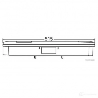 Задний фонарь HERTH+BUSS 83840656 Model 461 L0MLZT 826488 - Изображение 2