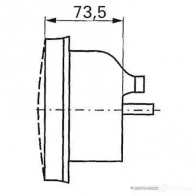 Задний фонарь HERTH+BUSS 4026736140656 826389 83840187 U3Z G2GW - Изображение 3
