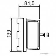 Задний фонарь HERTH+BUSS WDJ HK 4026736141257 83840588 826464 - Изображение 2