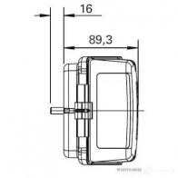 Задний фонарь HERTH+BUSS 826494 Model 462 2EKEF 83840677 - Изображение 6