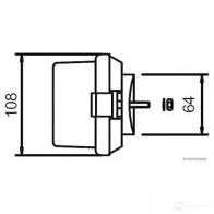 Задний фонарь HERTH+BUSS Model 262 82840540 825881 V3GCZ - Изображение 3
