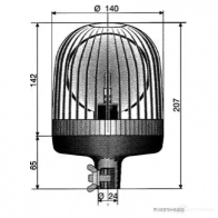 Вращающийся проблесковый маячок HERTH+BUSS W LGALCA 84770545 826773 4026736393113 - Изображение 3