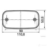 Боковой габаритный фонарь HERTH+BUSS 4026736336059 P DS6ZC3 825700 82710321 - Изображение 2