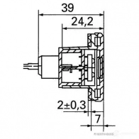 Боковой габаритный фонарь HERTH+BUSS 82710231 825609 ITM 4FCX 4026736087166 - Изображение 3