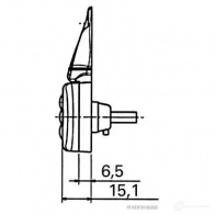 Боковой габаритный фонарь HERTH+BUSS 825720 S MD04 WR87LB 82710338 - Изображение 3