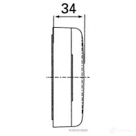Боковой габаритный фонарь HERTH+BUSS FE9 4 825510 A202ZY 82710086 - Изображение 6