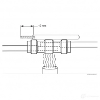 Коннектор паянный HERTH+BUSS 819833 Solder Sleeve 50252641066 28WTX - Изображение 3
