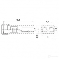 Зажимной разъем HERTH+BUSS 50254210 820247 BB7 NT - Изображение 2