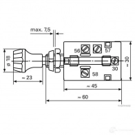 Переключатель света фар HERTH+BUSS 823915 XIAL 2 4026736054885 70526014 - Изображение 3