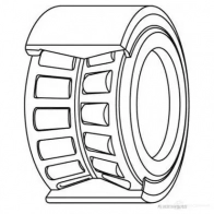 Подшипник ступицы колеса, комплект HERTH+BUSS 1423246276 B3WF9V H j4703026 4029416227395 - Изображение 2